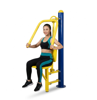 máy đẩu ngực đơn ngoài trời